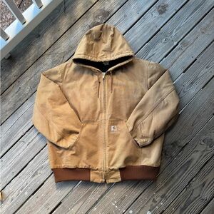 Carhartt Brown Hooded Jacket